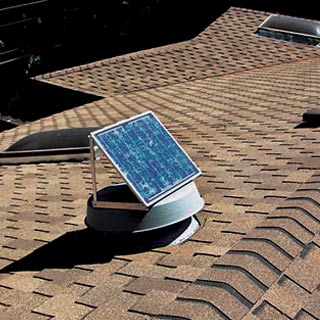solar panel in highest position