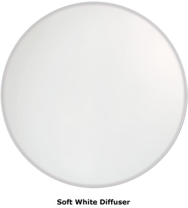 21 inch soft white diffuser